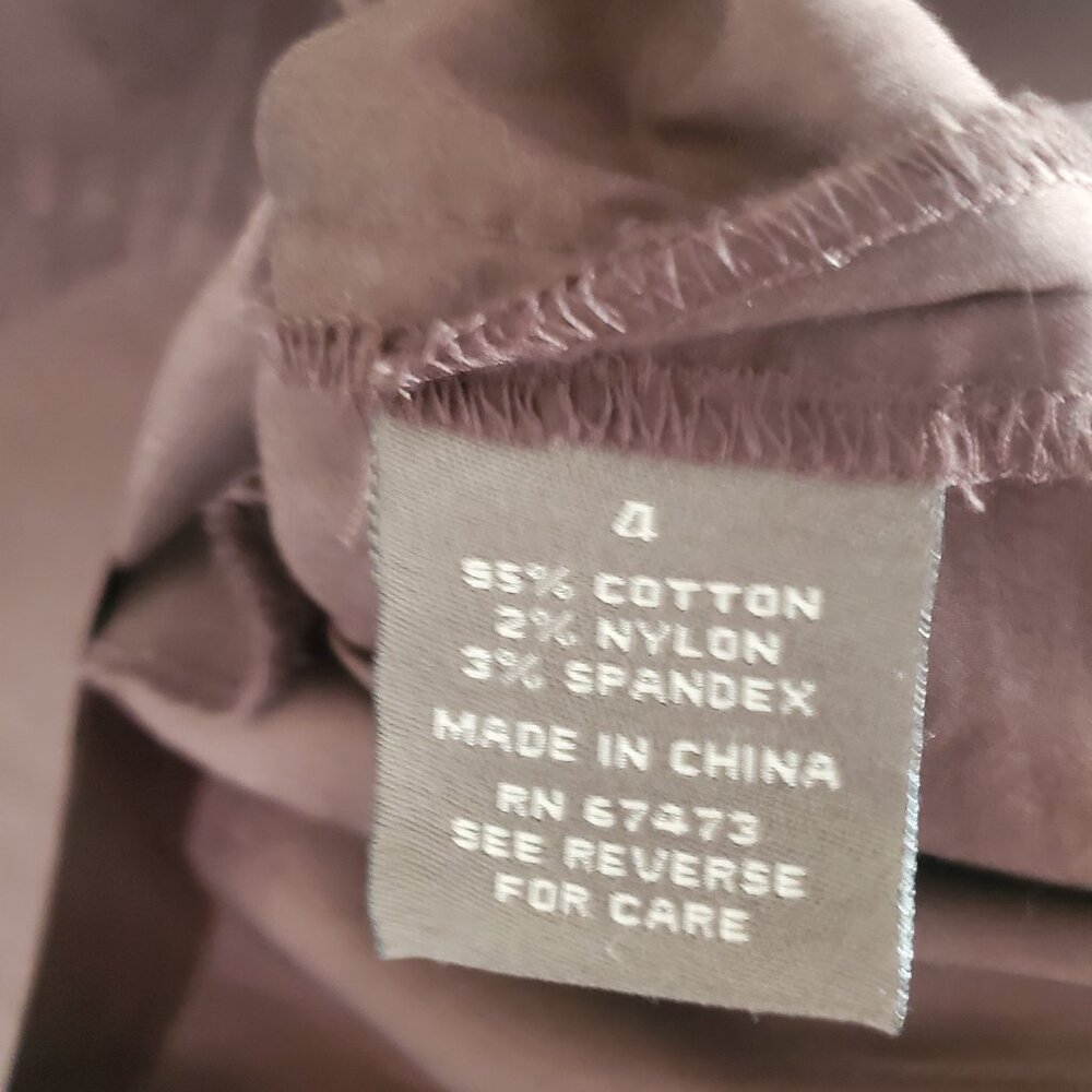 Taylor Women's Shift Dress 4 Chocolate Brown Vintage Y2K Grunge - Picture 7 of 10